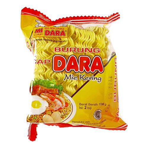 MIE BURUNG DARA KEMASAN MERAH