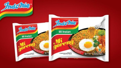 MIE INSTANT GORENG INDOMIE 