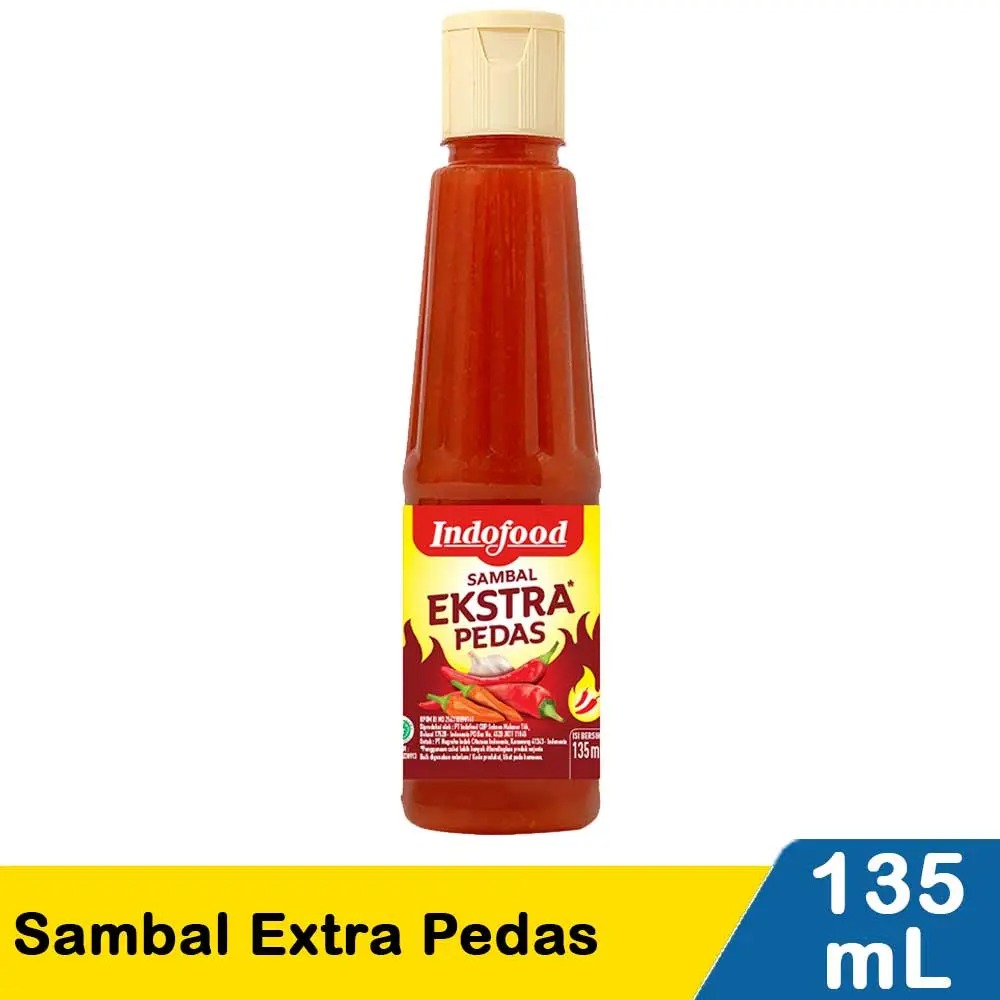 INDOFOOD SAMBAL EXTRA PEDAS 135ml