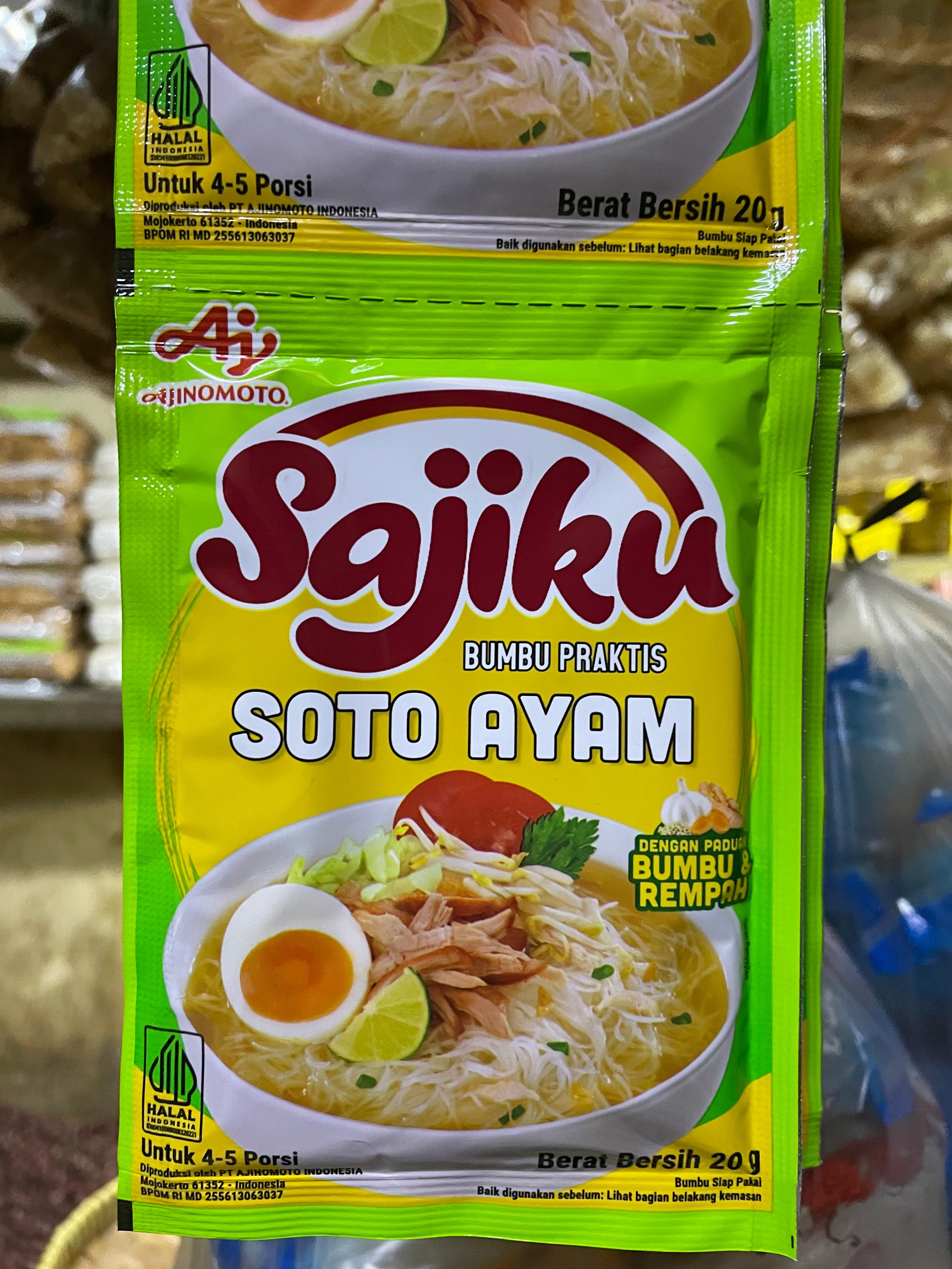 SAJIKU BUMBU PRAKTIS SOTO AYAM