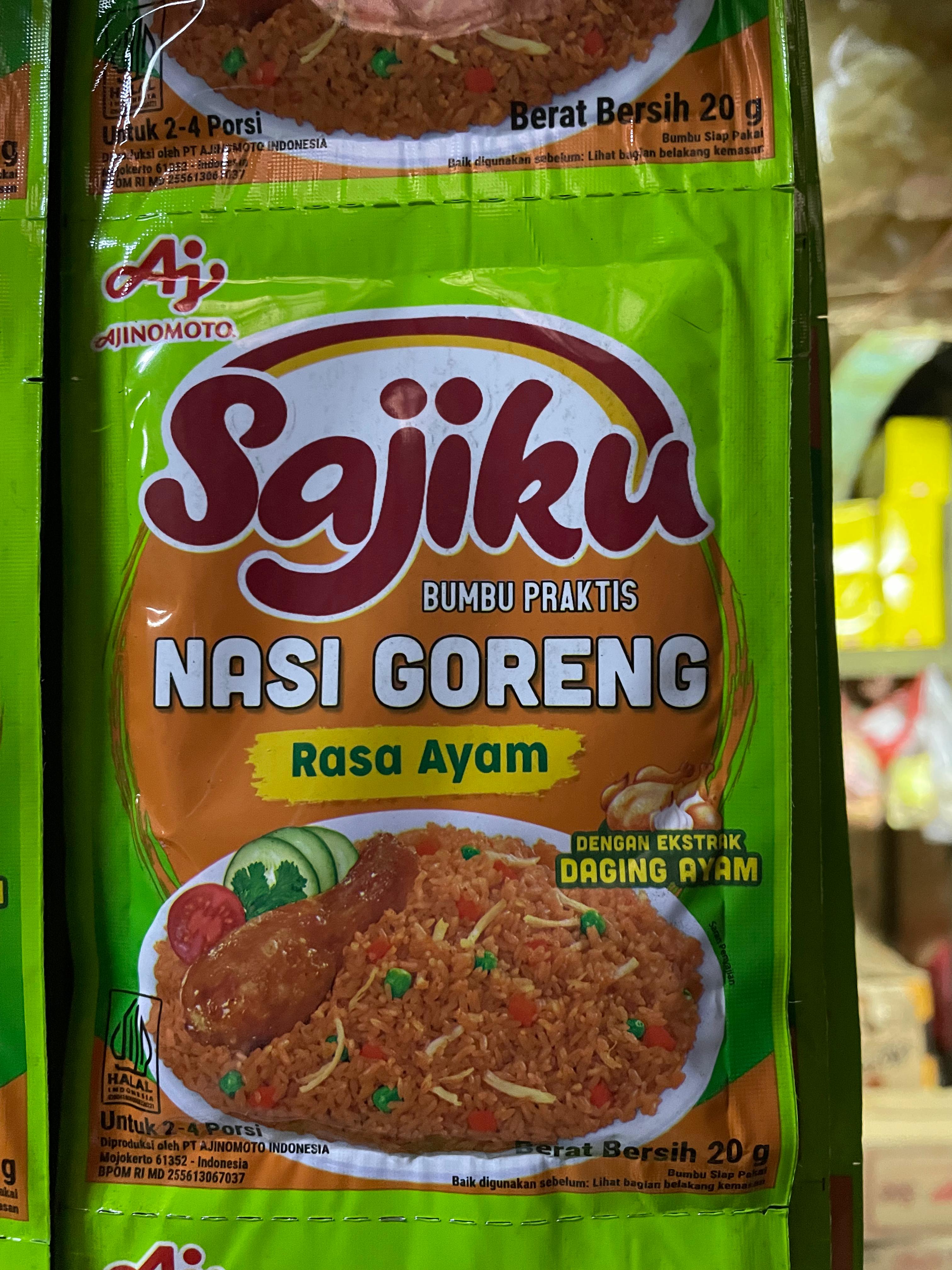 SAJIKU BUMBU PRAKTIS NASI GORENG "RASA AYAM"